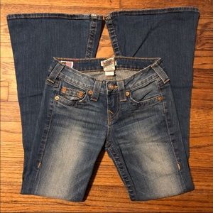 True Religion 🌟Flared Jeans Size 25 Petite